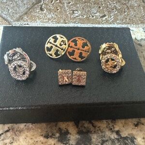 Gold and Silver Designer Earrings